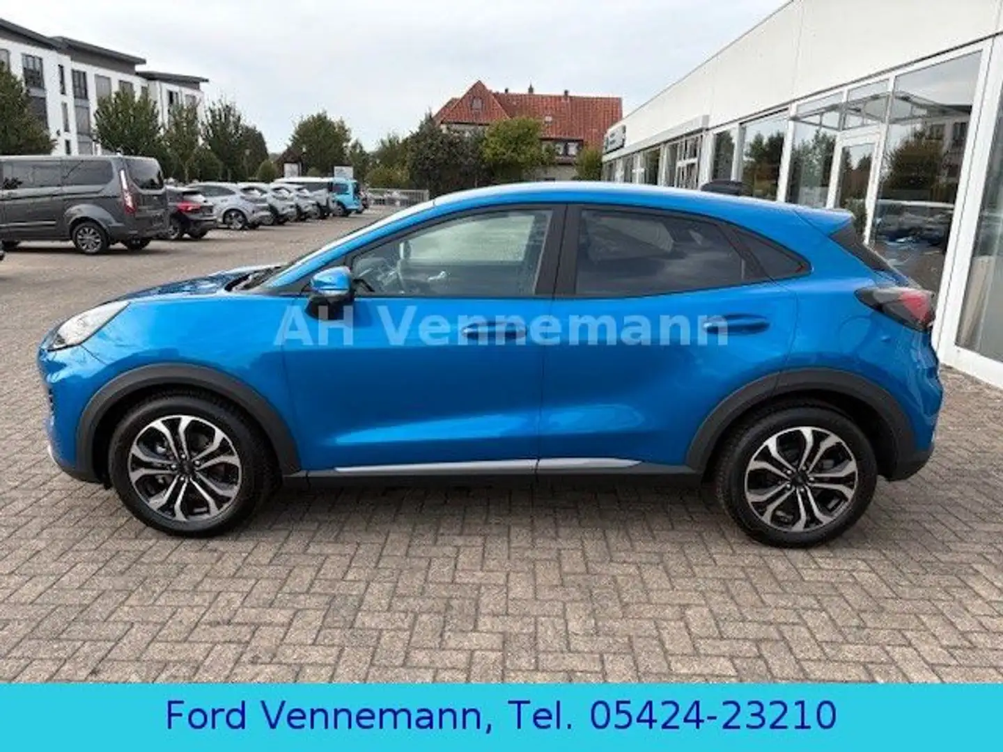 Ford Puma Titanium MHEV*iACC*TWA*360°*4J.FGS* Bleu - 2