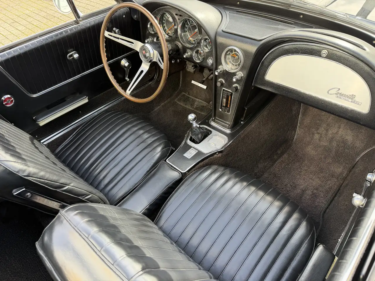 Chevrolet Corvette Stingray C2 Cabriolet * Leer * Winter + Zomerkap *, foto 7