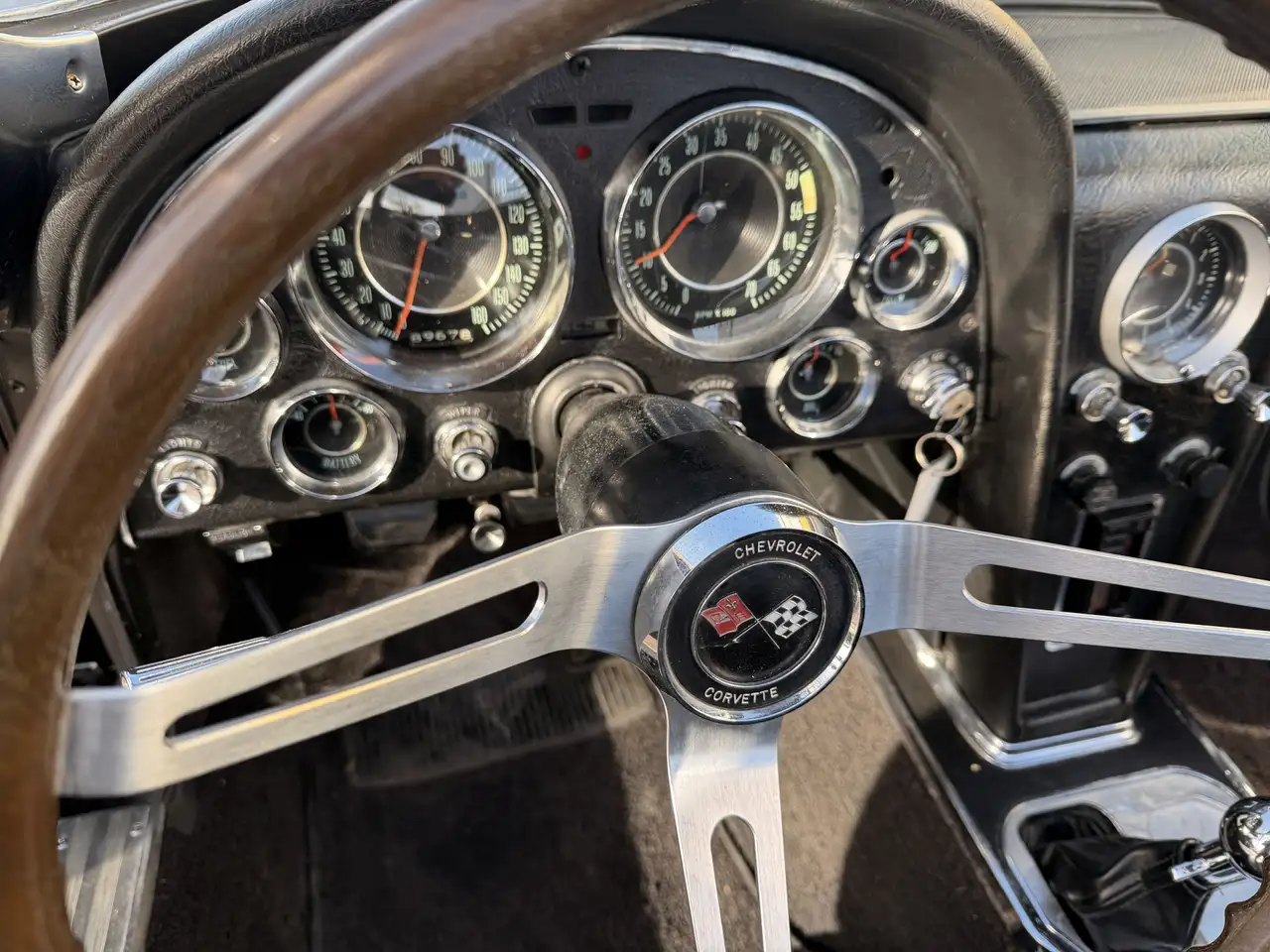 Chevrolet Corvette Stingray C2 Cabriolet * Leer * Winter + Zomerkap *, foto 10