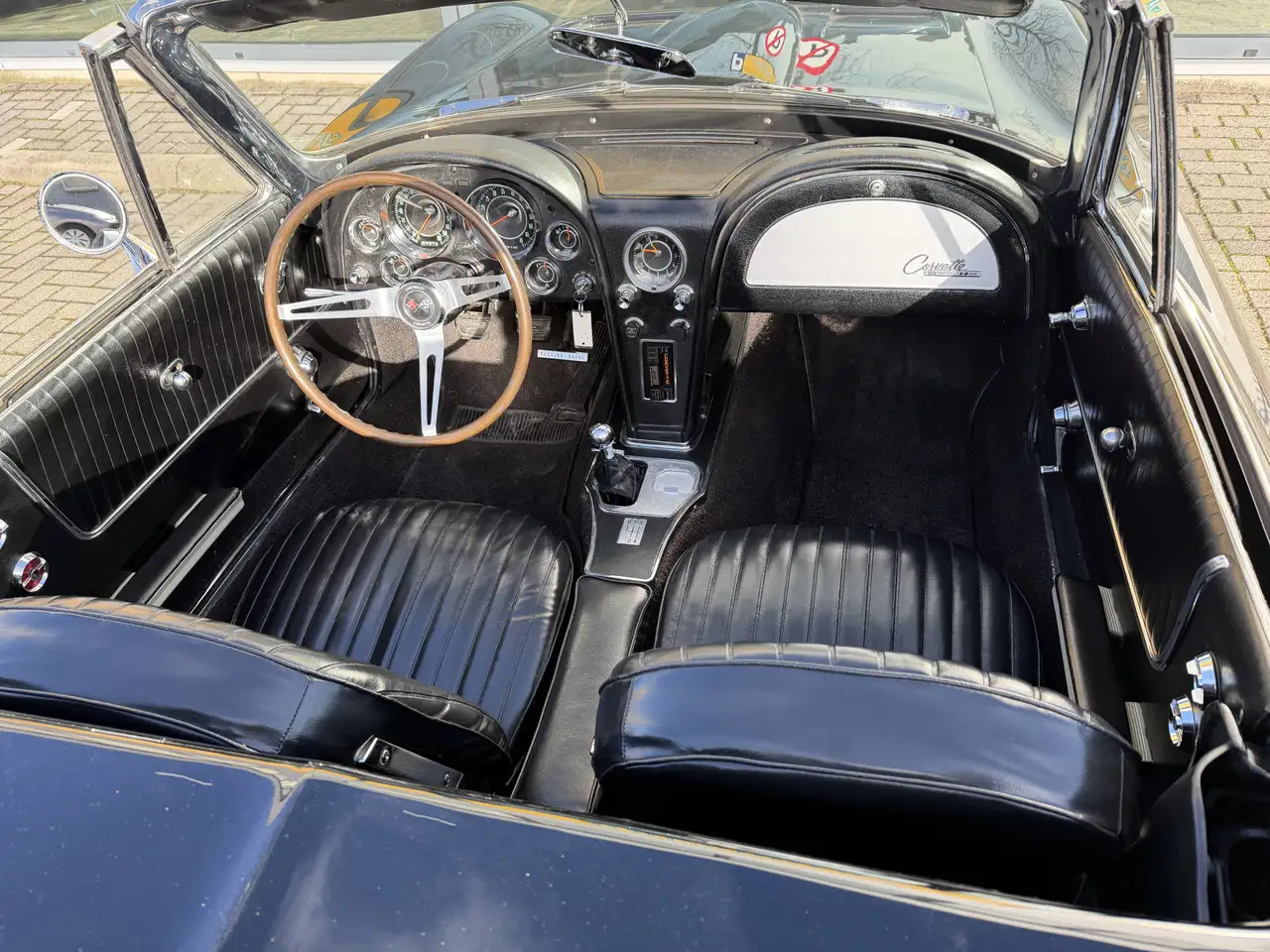 Chevrolet Corvette Stingray C2 Cabriolet * Leer * Winter + Zomerkap *, foto 5