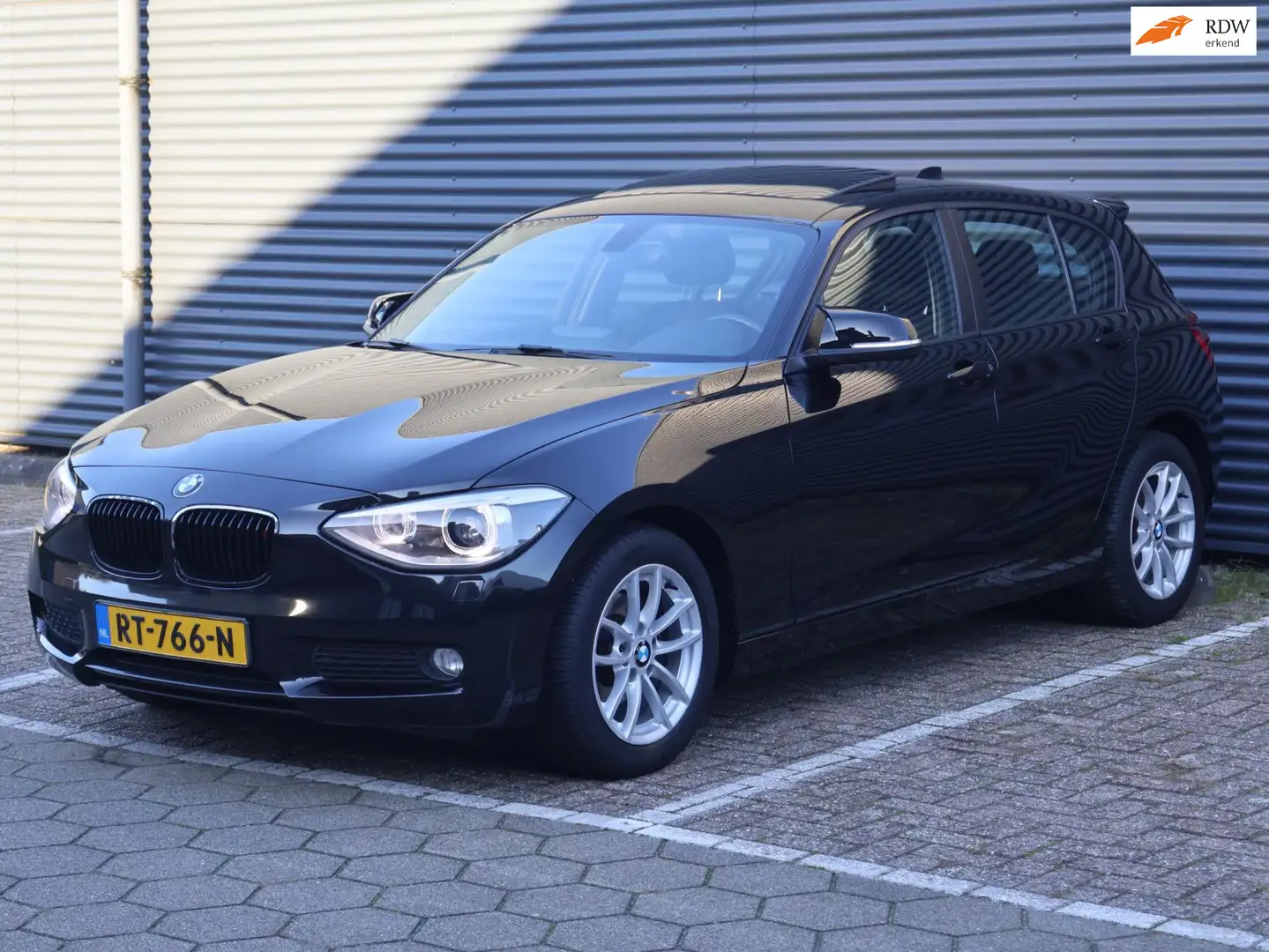 BMW 116 1-serie 116i High Executive|Dak|Nav|Climate|Cruise Noir - 1