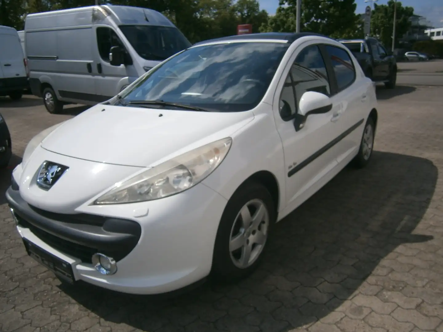 Peugeot 207 Urban Move*Klima*El. Schiebedach*LMF*SH*ZV* Fehér - 2