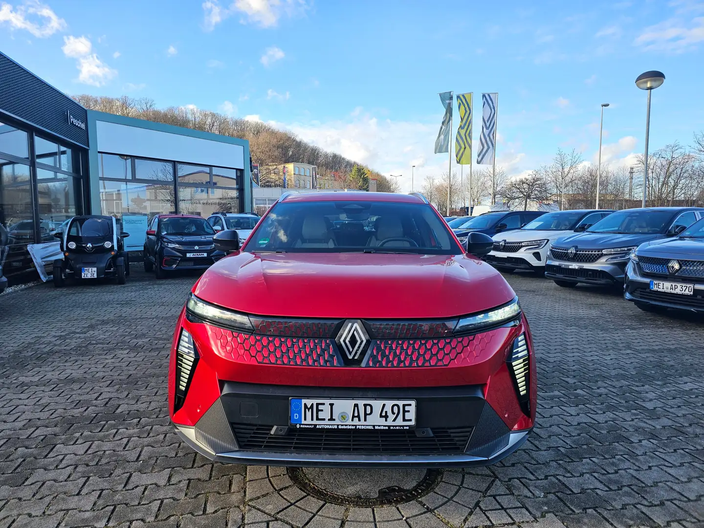 Renault Scenic 170 Comfort Range Techno CCS Kamera SHZ Navi Červená - 2