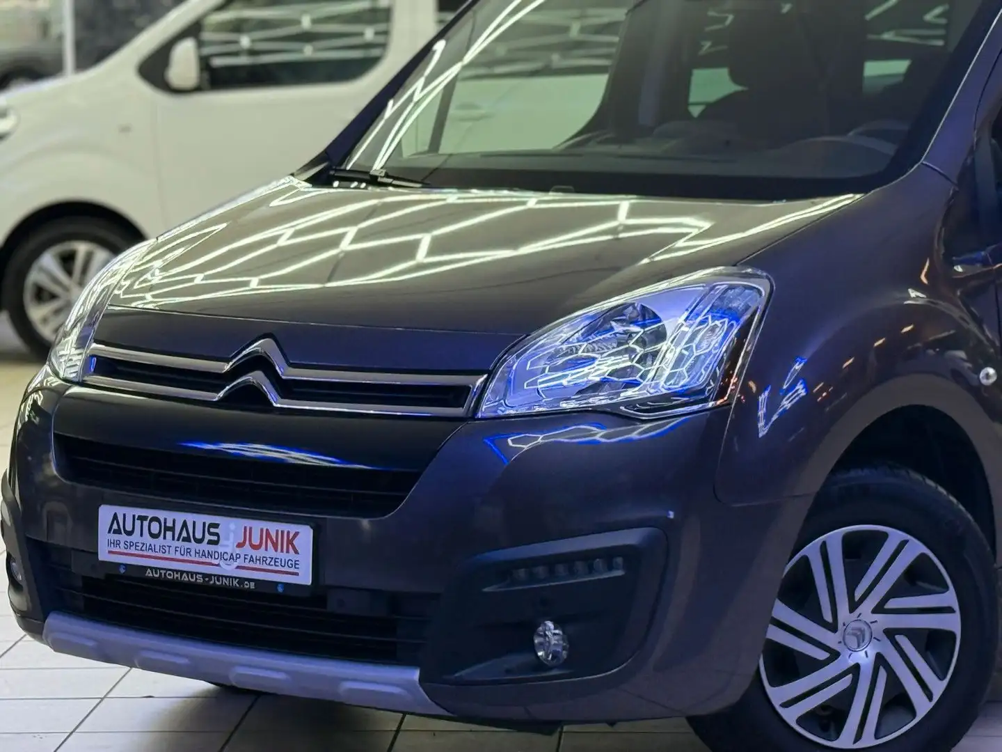 Citroen Berlingo -Behindertengerecht-Rampe-Automatik Grau - 2