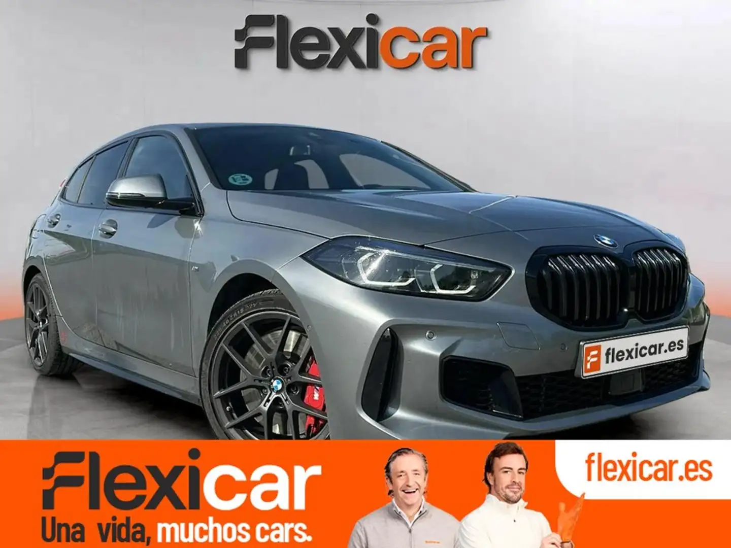BMW BMW Serie 1 128ti Gris - 1