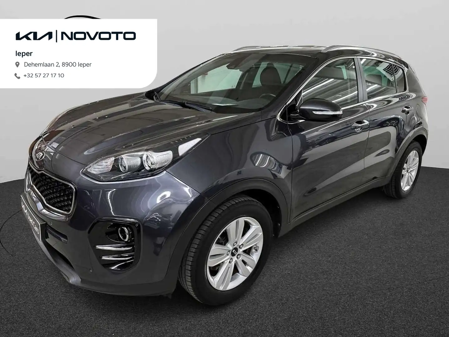 Kia Sportage 1.7 CRDi 2WD Fusion ISG Gris - 1