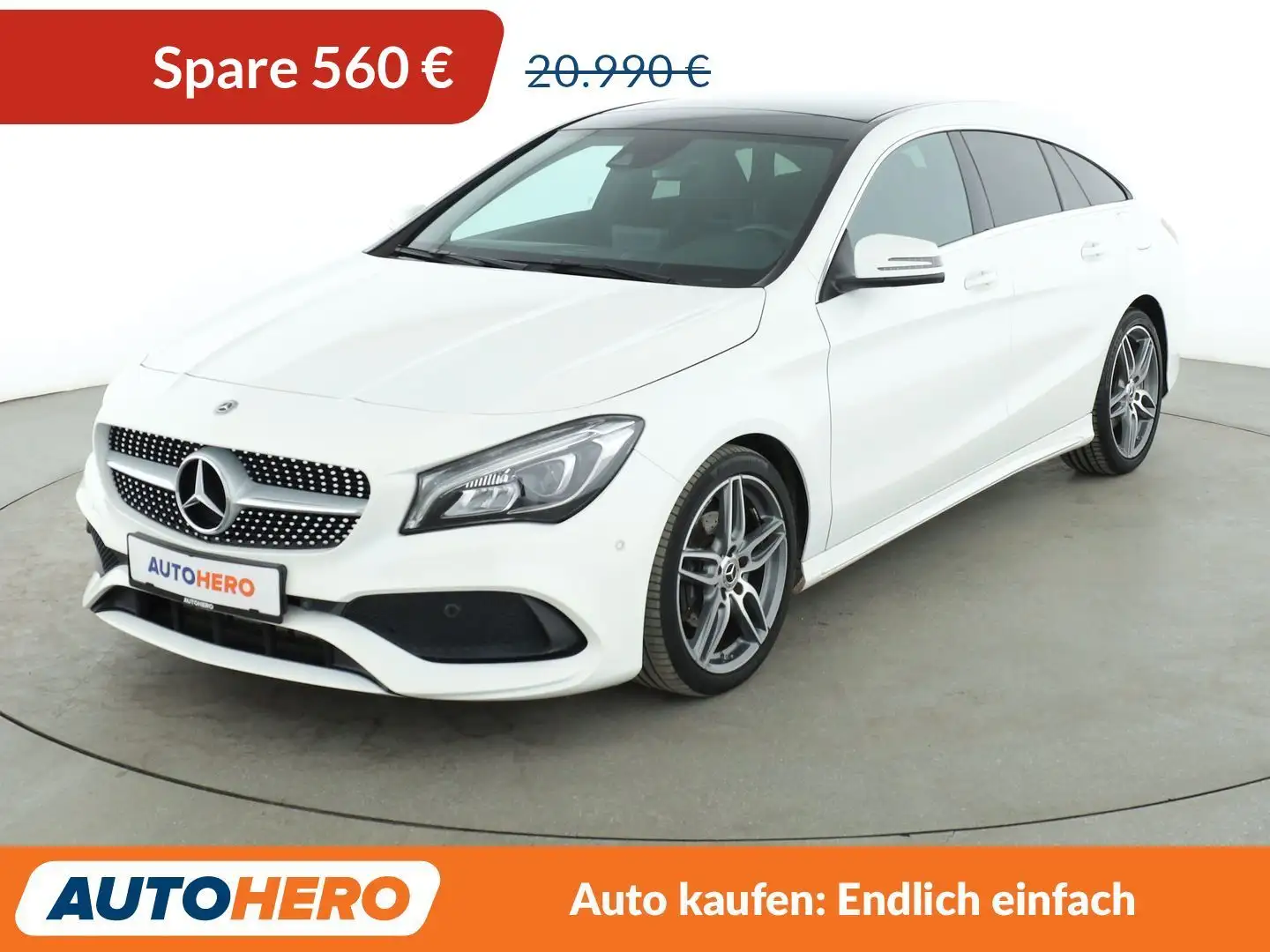 Mercedes-Benz CLA 180 Shooting Brake AMG Line*LED*NAVI*TEMPO*CAM*PDC*SHZ Weiß - 1