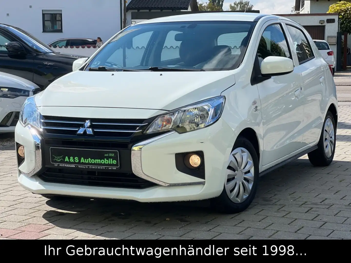 Mitsubishi Space Star 1.2 Select 1.HD/KLIMA/TÜV+SERVICE NEU Blanc - 1