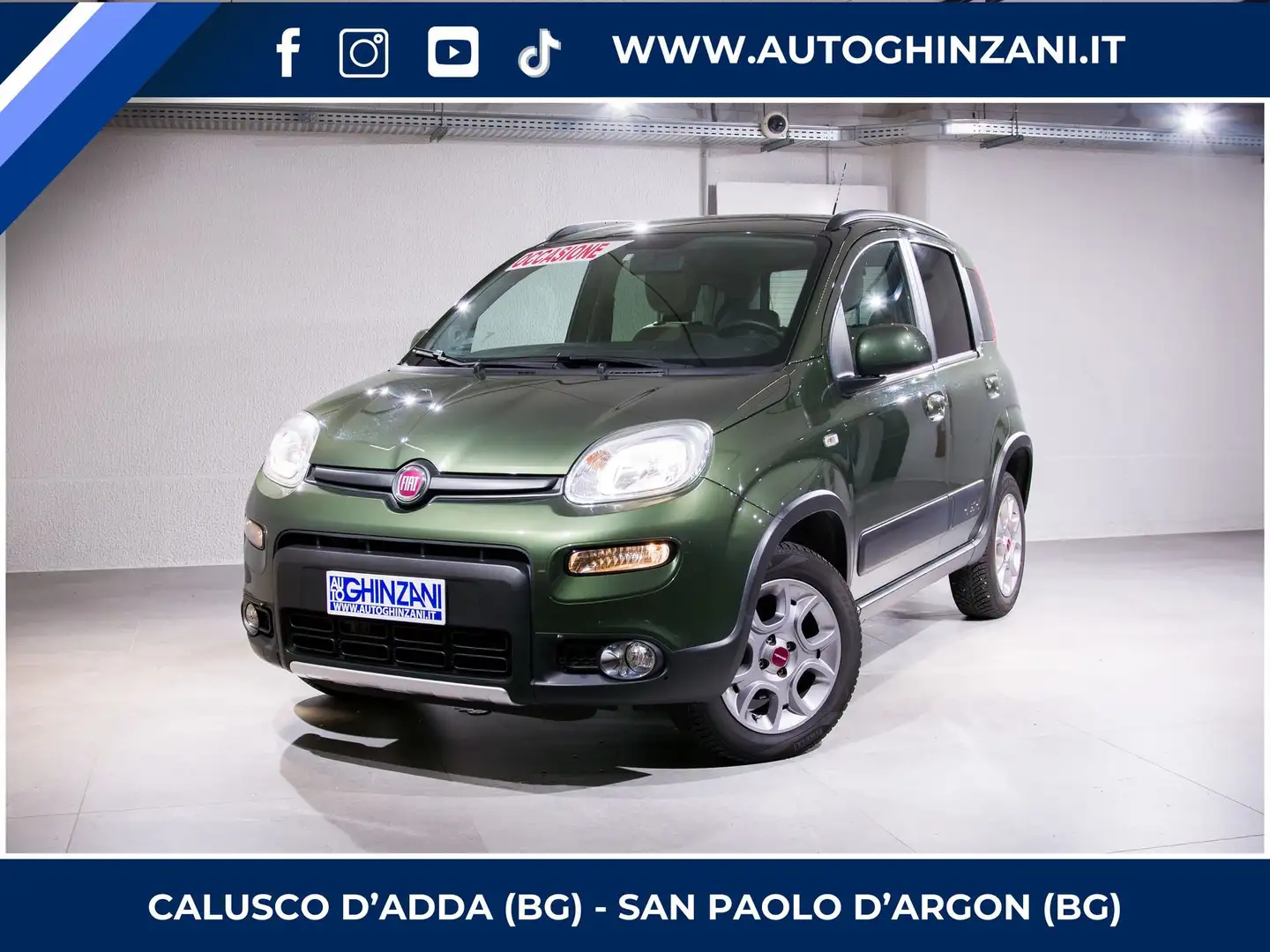 Fiat Panda Panda 0.9 Climbing Turbo S&S 4x4 - "PREZZO VERO" Vert - 1