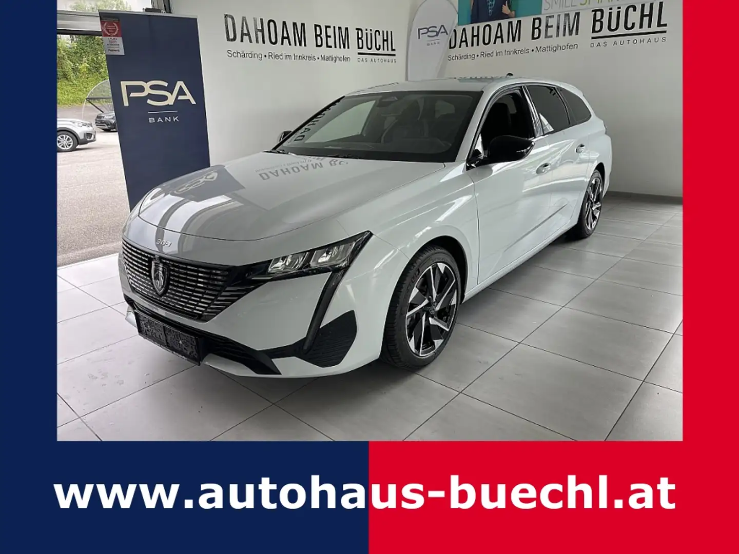 Peugeot 308 SW BlueHDi 130 S&S EAT8 Allure Bianco - 1