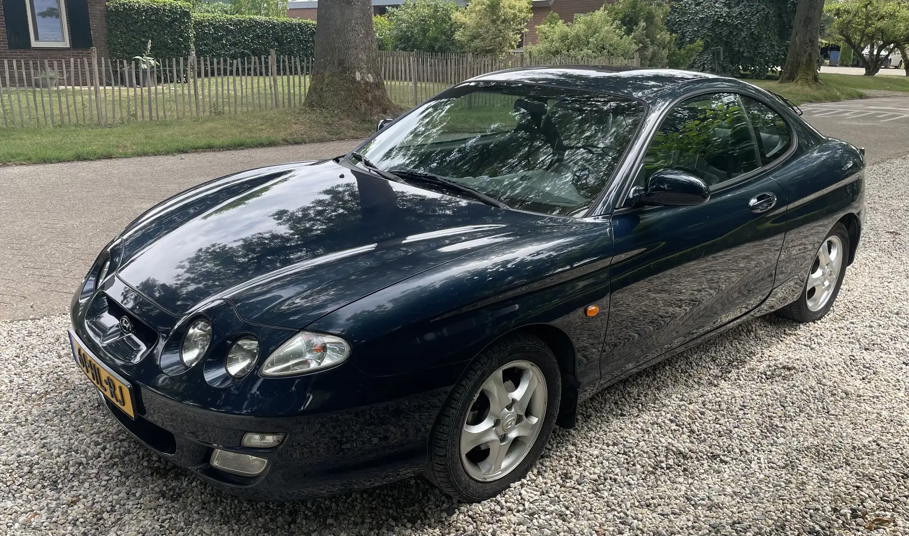 Hyundai Coupe 2.0i FX VOLLEDIG ORIGINEEL LAGE KM’S NL AUTO Bleu - 1