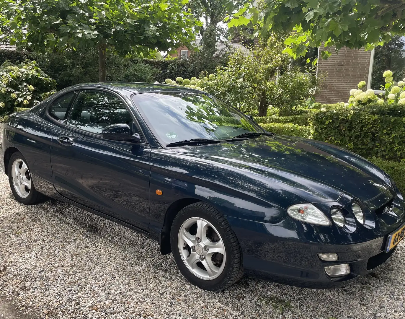 Hyundai Coupe 2.0i FX VOLLEDIG ORIGINEEL LAGE KM’S NL AUTO Bleu - 2