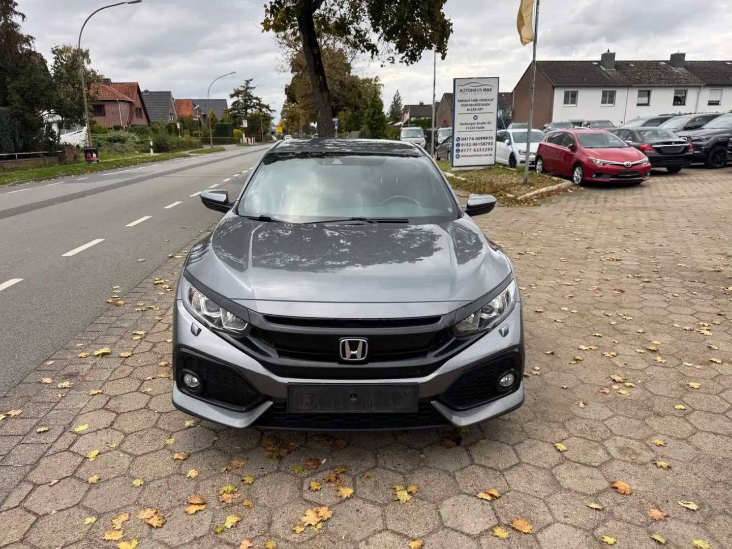 Honda Civic Lim. 1.6 Auto Elegance*Leder+ACC+Scheckhef Grau - 2