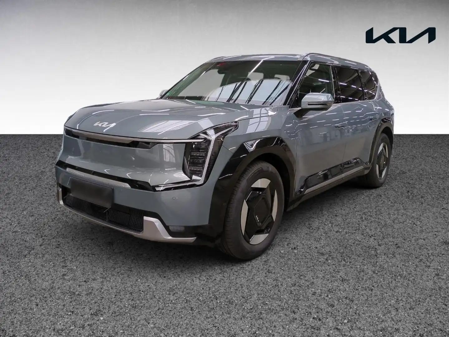 Kia EV9 +7-Sitzer+AWD+Drive+Comfort+Navi+R.Kam+MwSt. Grün - 2
