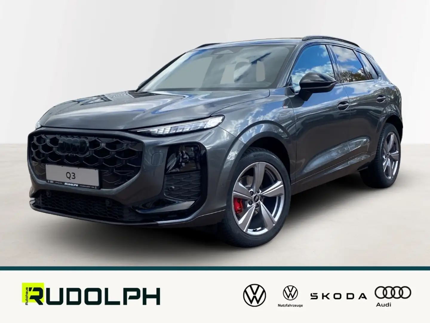 Audi Q3 TFSI S-tronic 110 kW S line ACC LED NAVI KAMERA Grau - 1