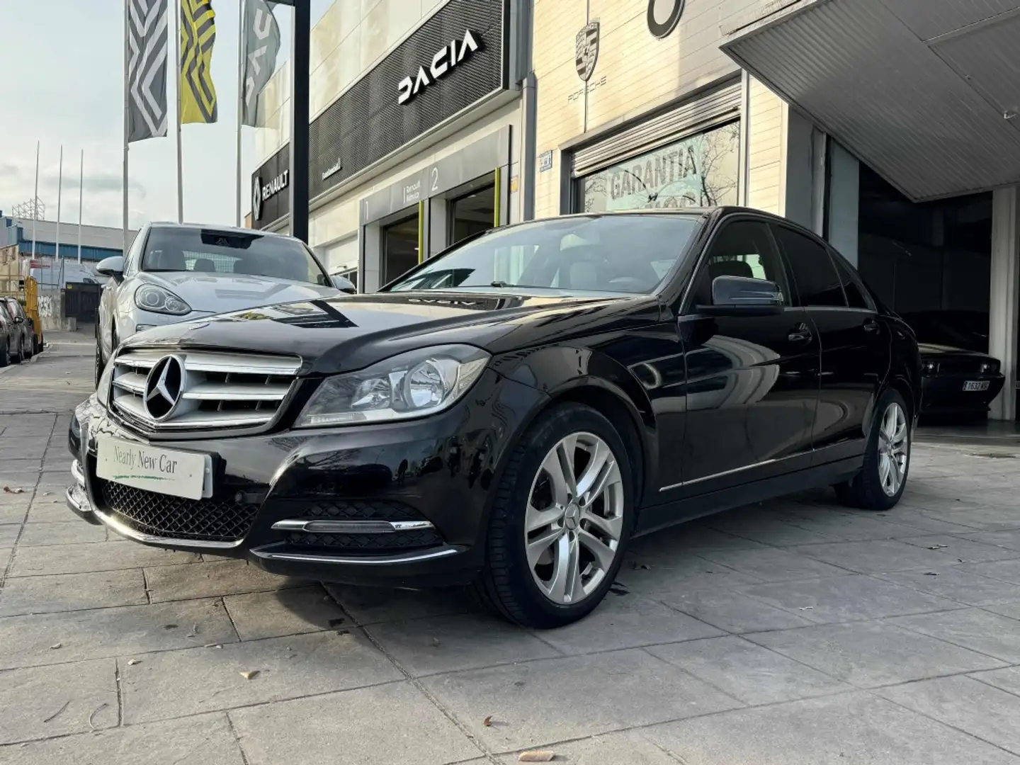 Mercedes-Benz C 220 220CDI BE Sport 7G Plus Zwart - 2