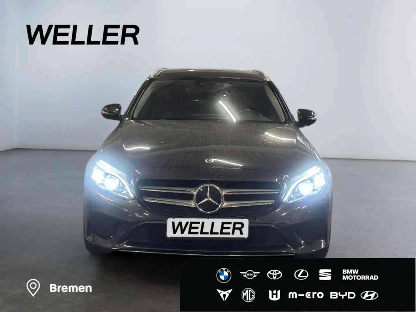 Mercedes-Benz C 300 e T 9G Avantgarde *MULTIBEAM*DISTR*360Grad* Gris - 2