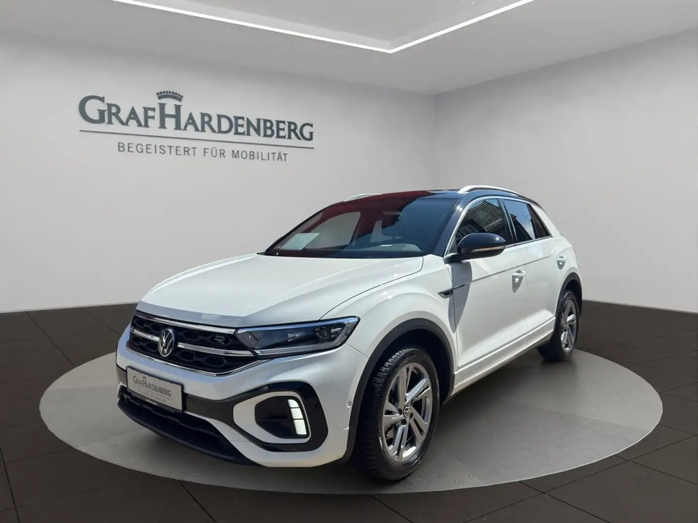 Volkswagen T-Roc R-Line 1.5 TSI DSG Navi AHK LED Blanc - 1