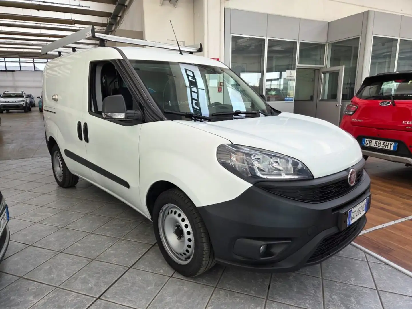 Fiat Doblo Doblò 1.4 Natural Power PC-TN Cargo Lounge Blanc - 2