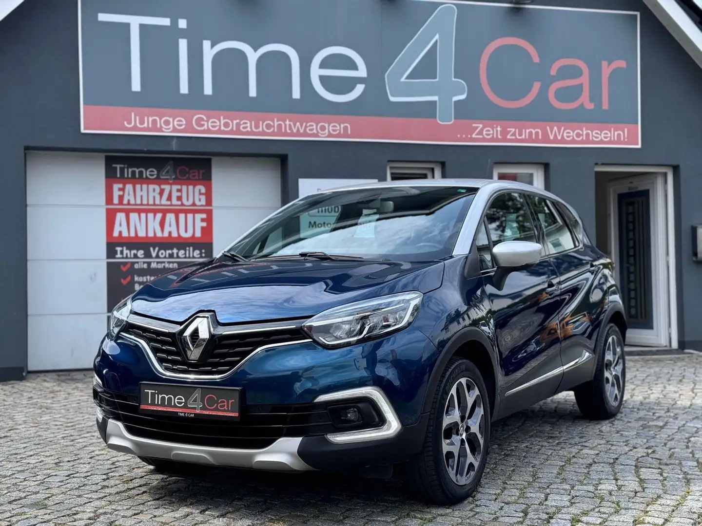Renault Captur Intens 1,5 Navi Sitzheizung Kamera AHK Blau - 1