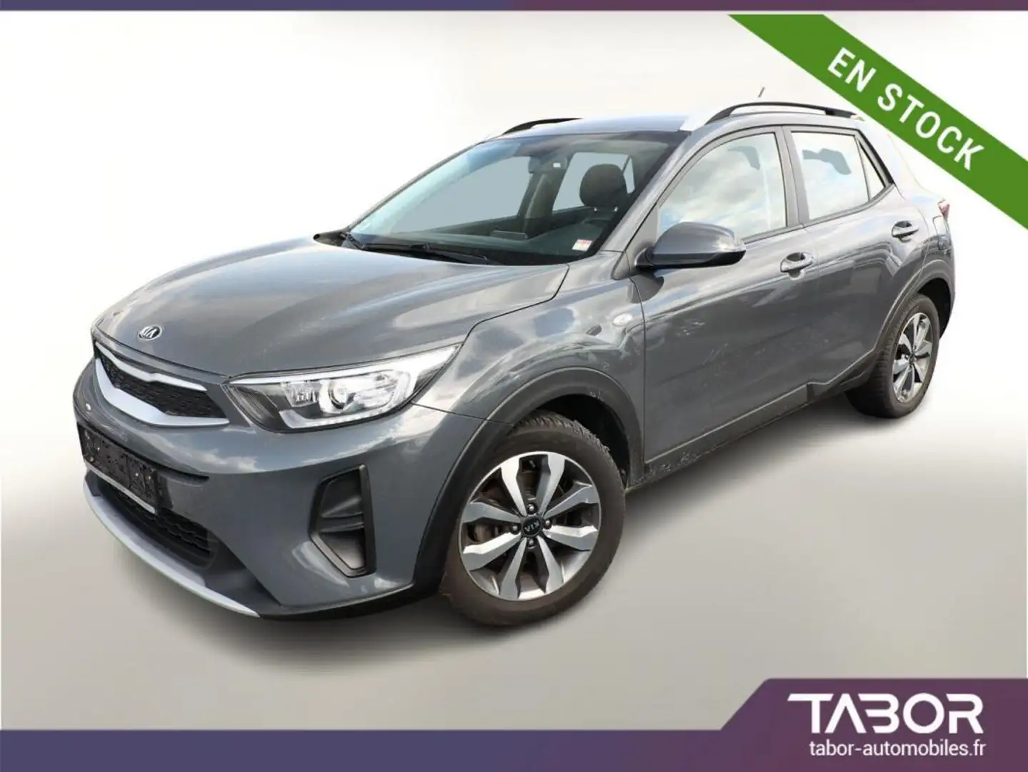 Kia Stonic 1.0 T-GDI 100 DCT LED Cam Gris - 1