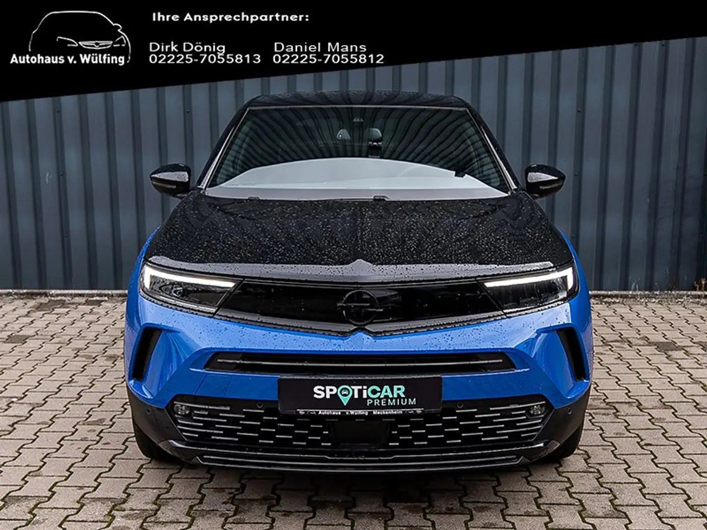 Opel Mokka Electric GS-Line +WENIG KM+GARANTIE+ZERTIFIKAT+ Niebieski - 2