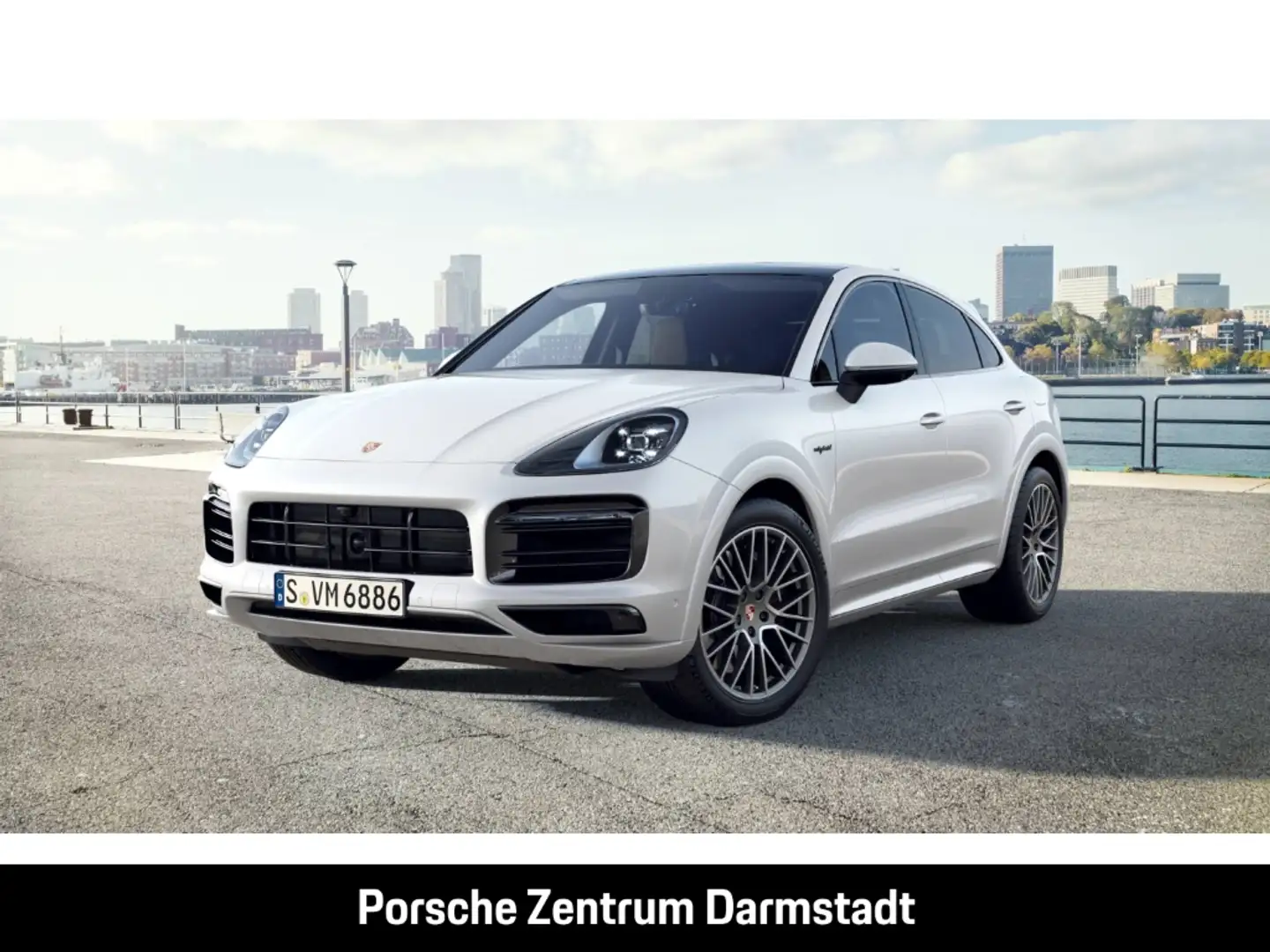 Porsche Cayenne E-Hybrid Coupe Platinum Edition Weiß - 1