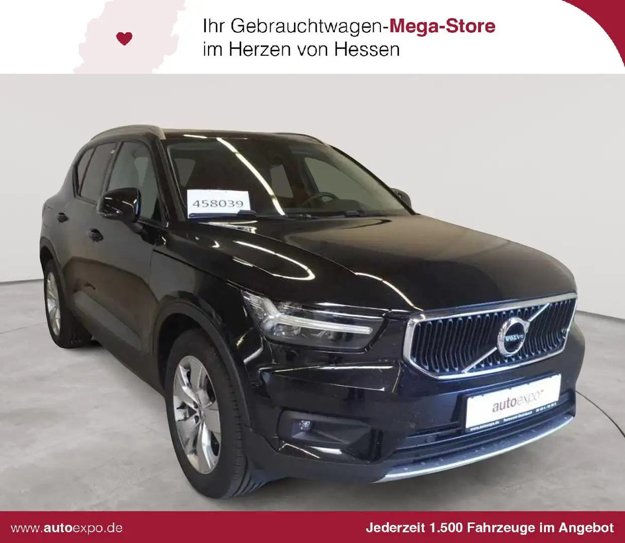 Volvo XC40 D3 Geartronic Momentum Pro PANO Schwarz - 1