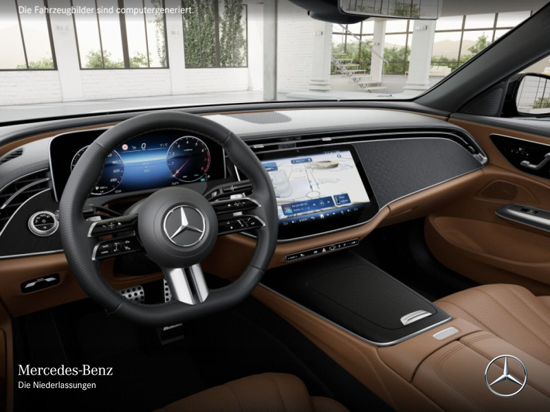 Mercedes-Benz E 200 4M AMG Fahrass 360° Pano Distr. Night PTS 9G — photo 9