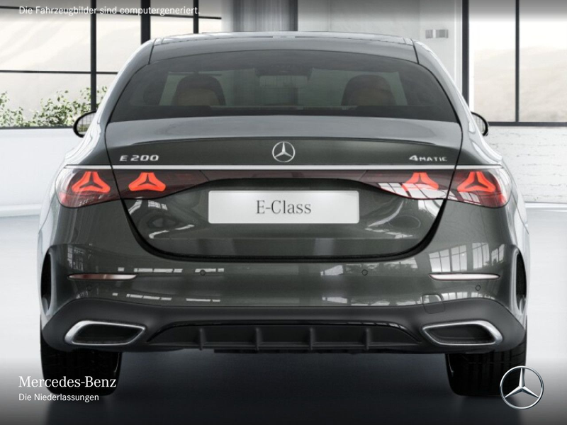 Mercedes-Benz E 200 4M AMG Fahrass 360° Pano Distr. Night PTS 9G — photo 7