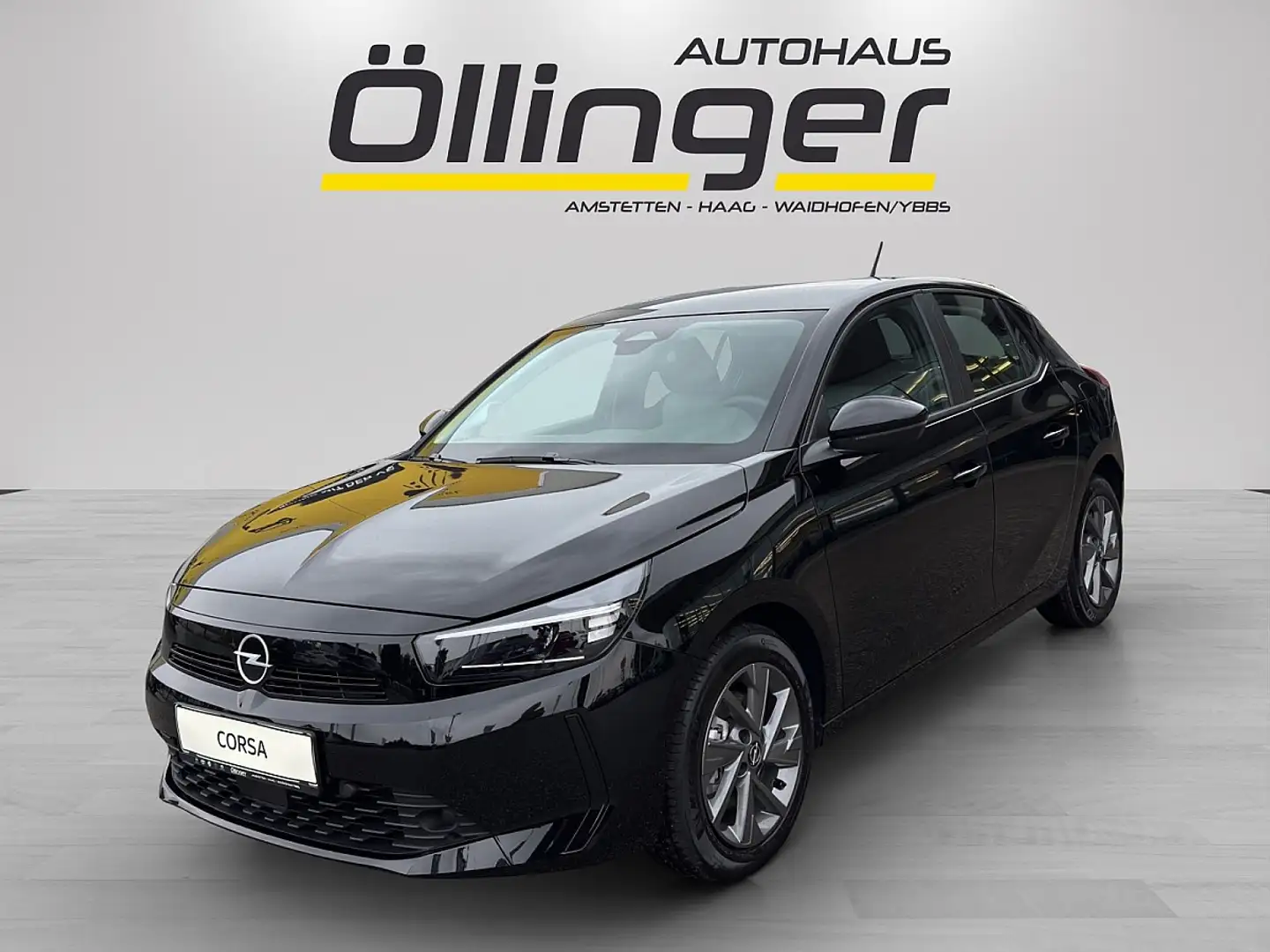 Opel Corsa Edition 1,2 Turbo + tolle Extras! Schwarz - 1