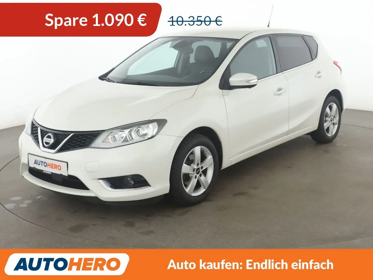 Nissan Pulsar 1.2 Acenta*NAVI*TEMPO*SHZ*ALU*LIM*DAB* Weiß - 1