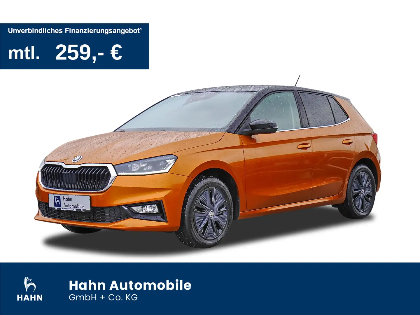 Skoda Fabia 1.5TSI DSG Style Smart Link Climatr DAB PD Arancione - 1