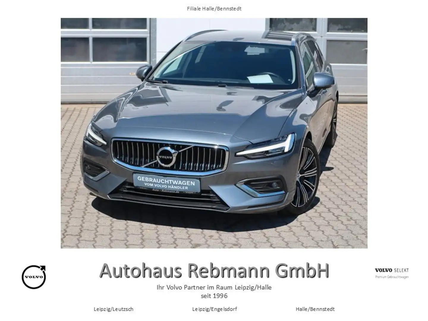 Volvo V60 D4 Inscription*AZV*RFK Grijs - 1