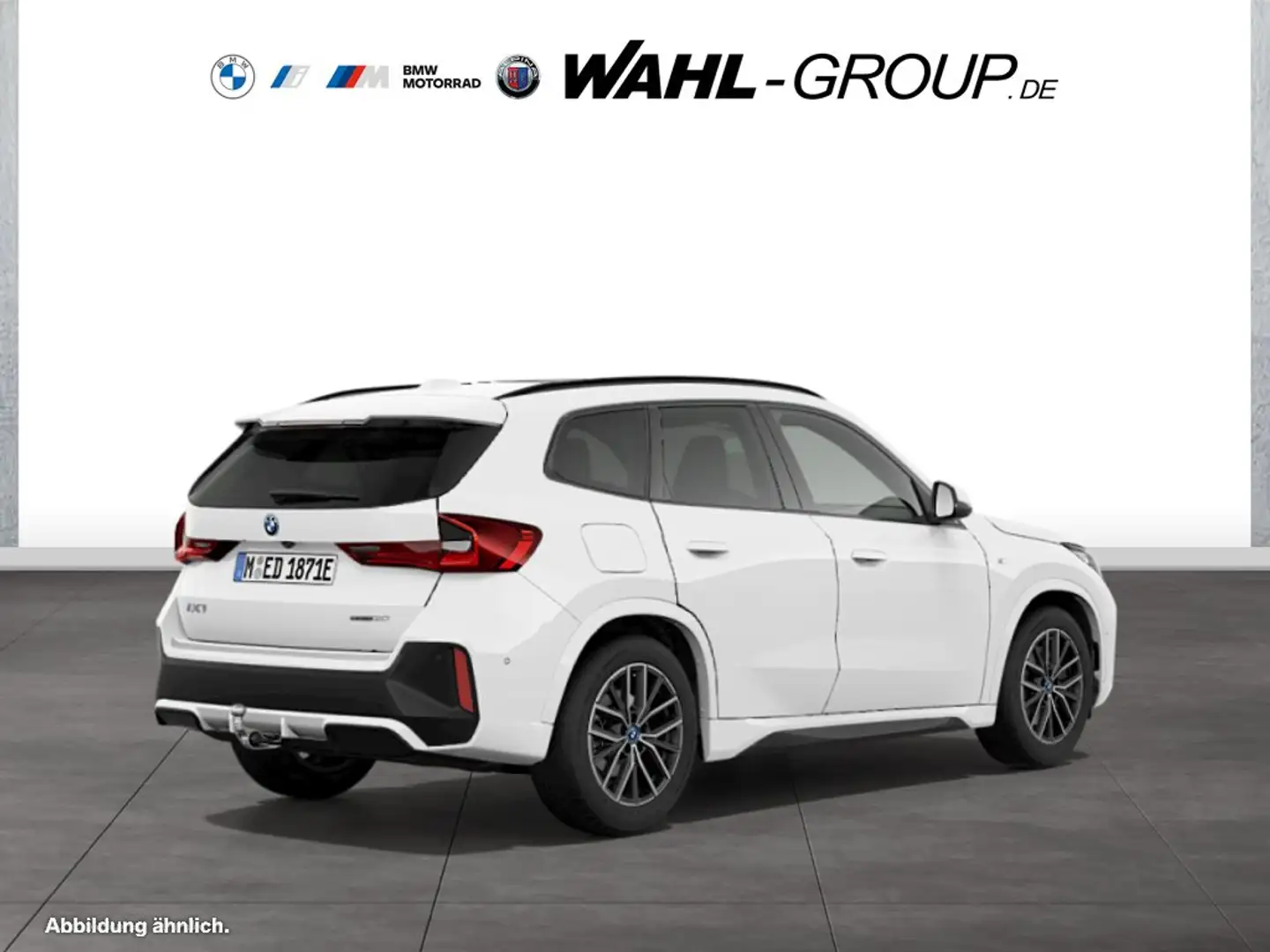 BMW iX1 eDrive20 M Sport AHK Panorama HeadUp HiFi Navi Weiß - 2