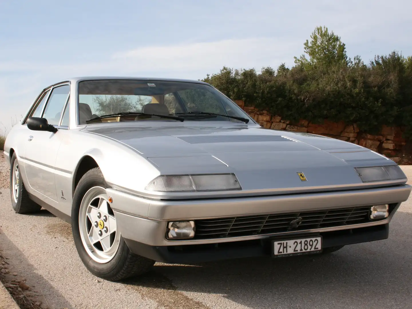 Ferrari 412 Automat Silber - 1