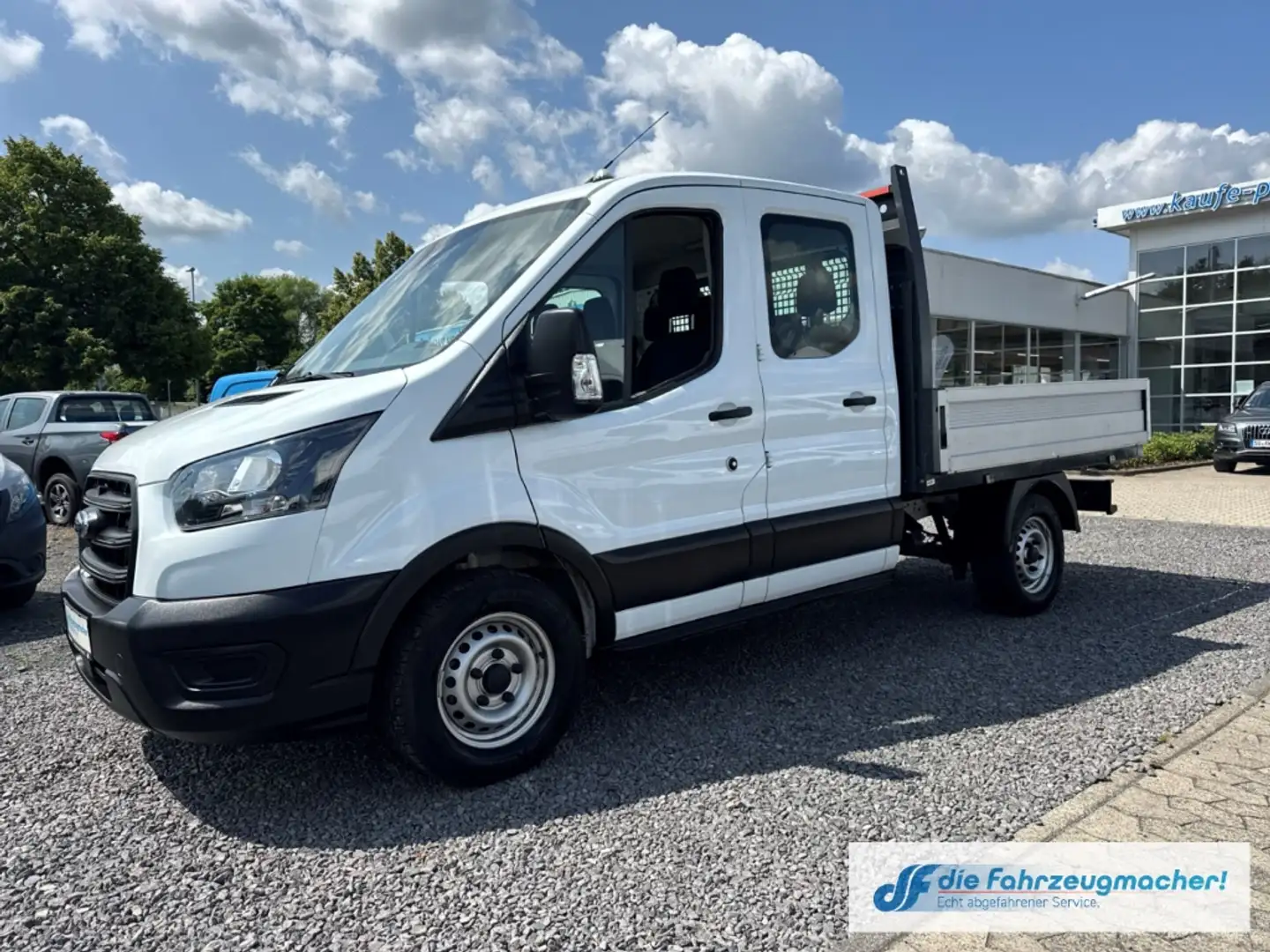 Ford Transit Pritsche 350 L2 Doppelkabine Basis 2.0 TDC Blanc - 2