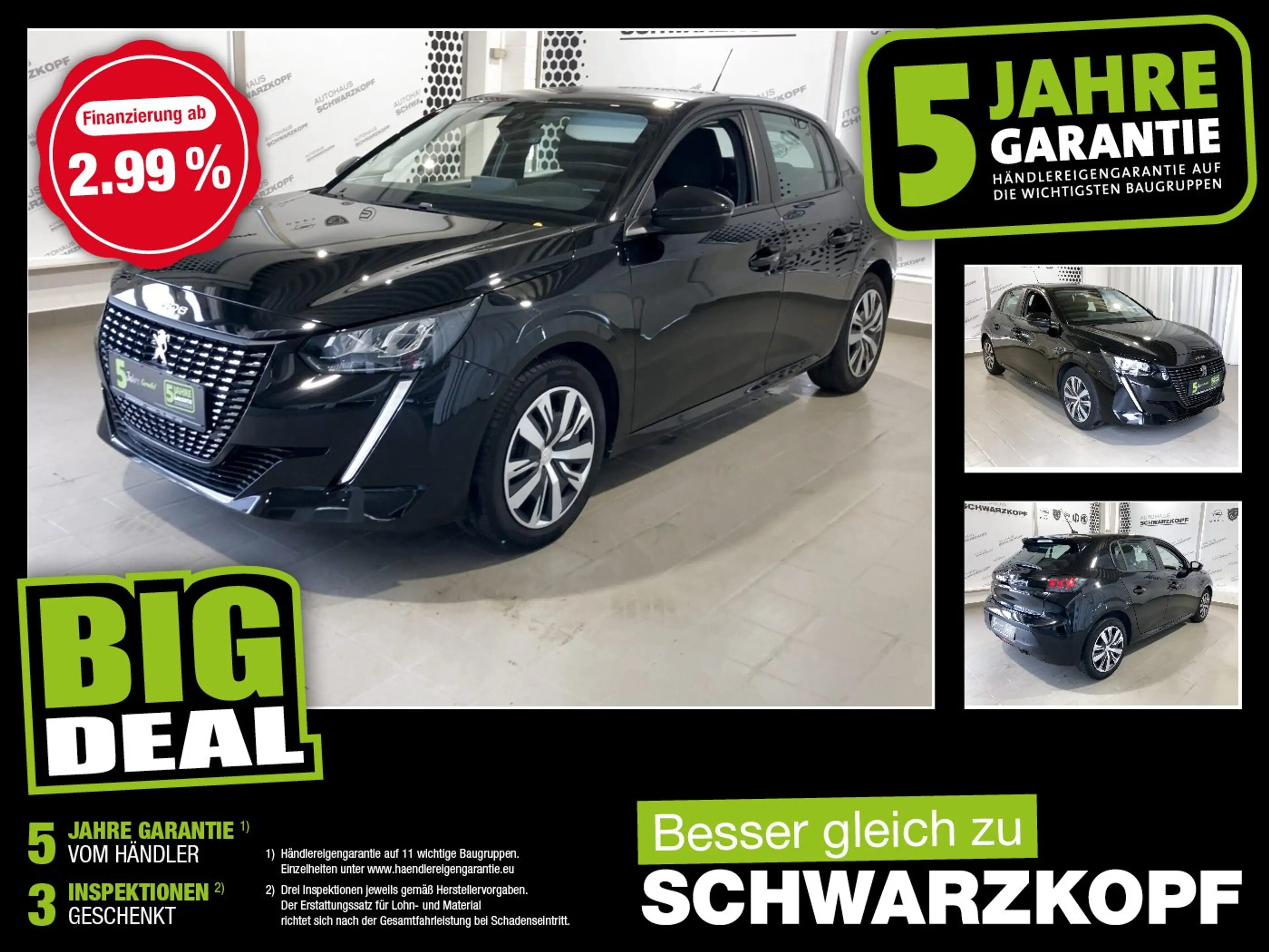 Peugeot 208 1.2 PureTech 75 Active LED SHZ KeyLess SpurH