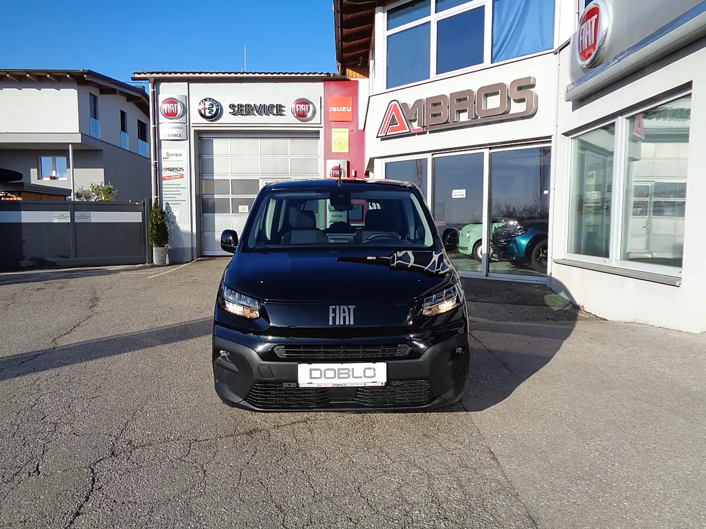 Fiat Doblo M Diesel 130 AUTOMATIK DIESEL S&S Schwarz - 2