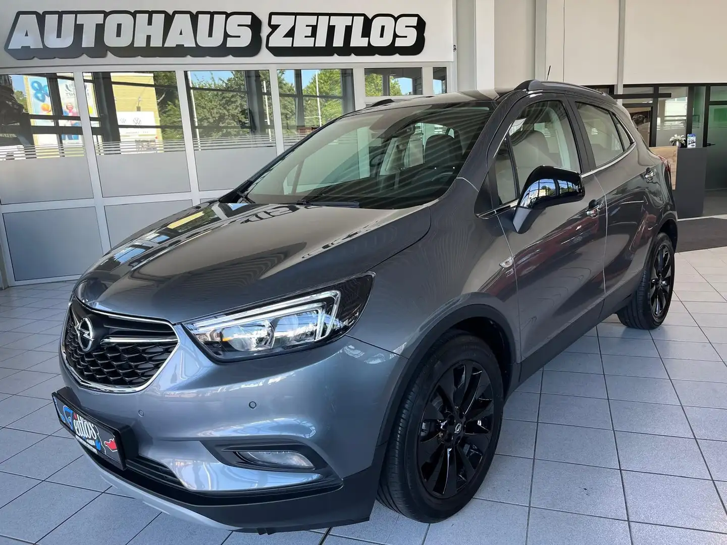 Opel Mokka X 1.4 120 Jahre *Teilleder*SHZ*LHZ*CarPlay Grau - 1