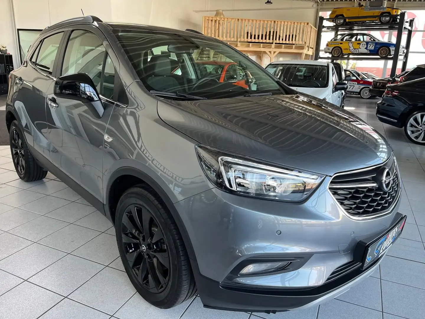 Opel Mokka X 1.4 120 Jahre *Teilleder*SHZ*LHZ*CarPlay Grau - 2