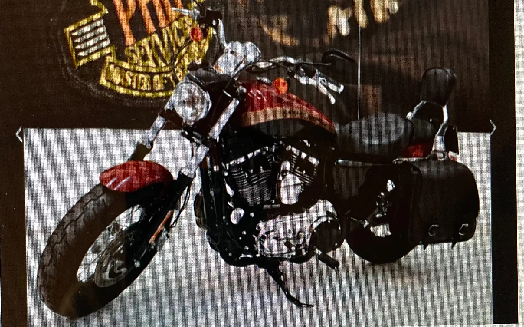 Harley-Davidson 1200 Custom Rosso - 2