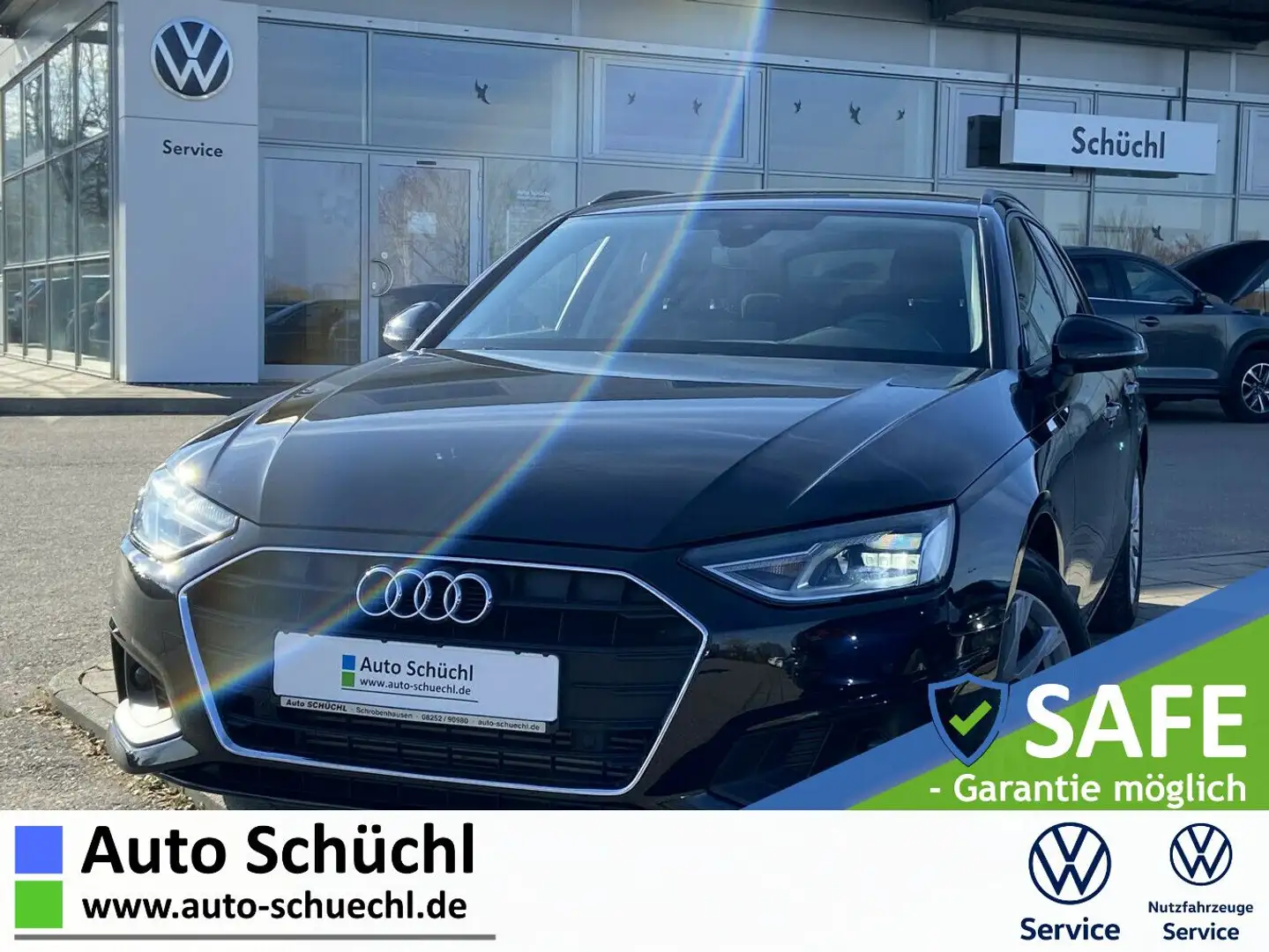 Audi A4 Avant 35 2.0 TFSI S-tronic NAVI+LED+SHZ+PDC+D Schwarz - 1