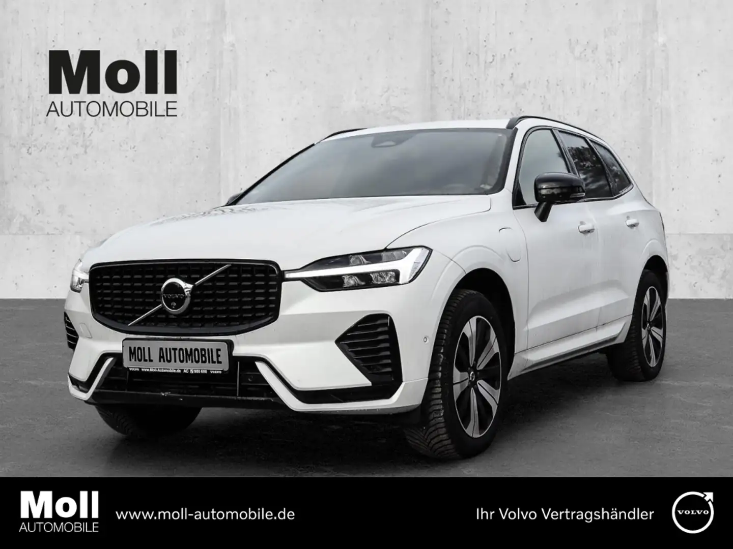 Volvo XC60 Plus Dark Recharge Plug-In Hybrid AWD T6 Twin Engi Weiß - 1