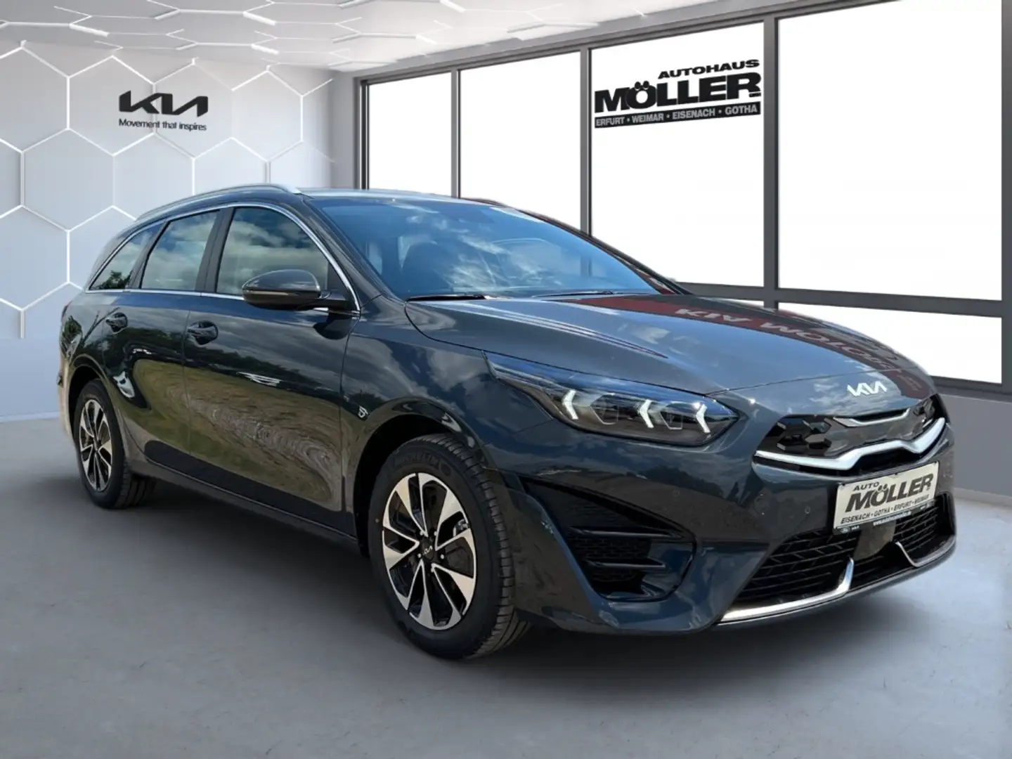 Kia Ceed SW / cee'd SW Spirit 1.6 PHEV DCT Tech Komfort Memory LED Navi Gris - 2