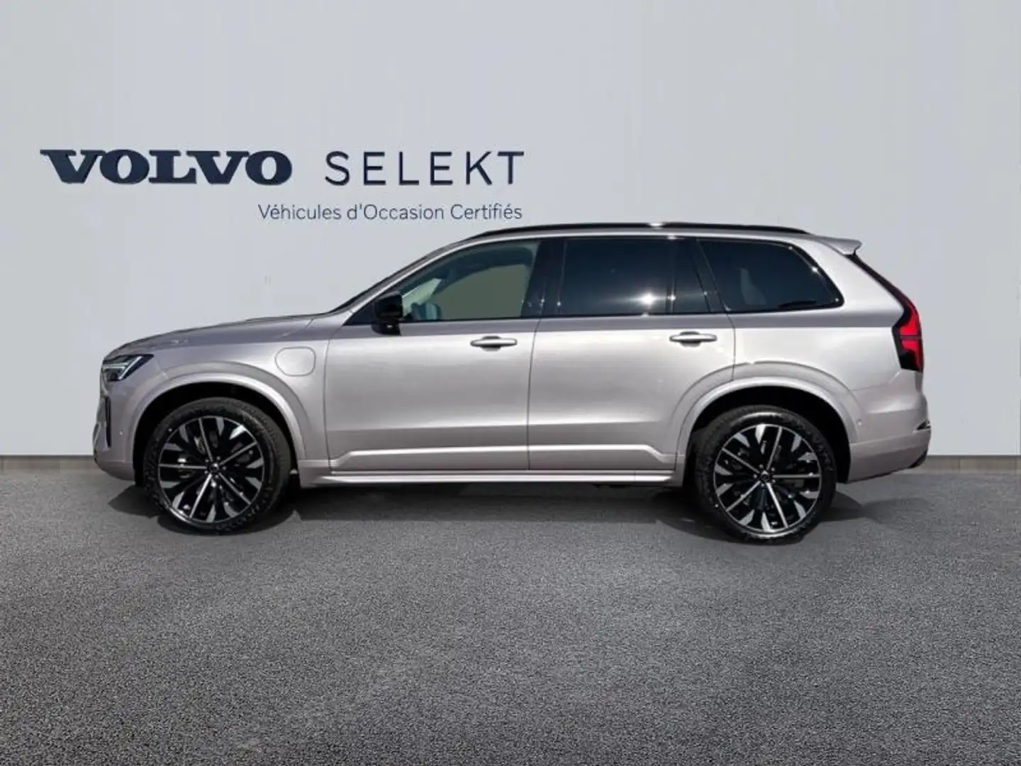 Volvo XC90 T8 AWD 310 + 145ch Ultra Style Dark Geartronic Gris - 2