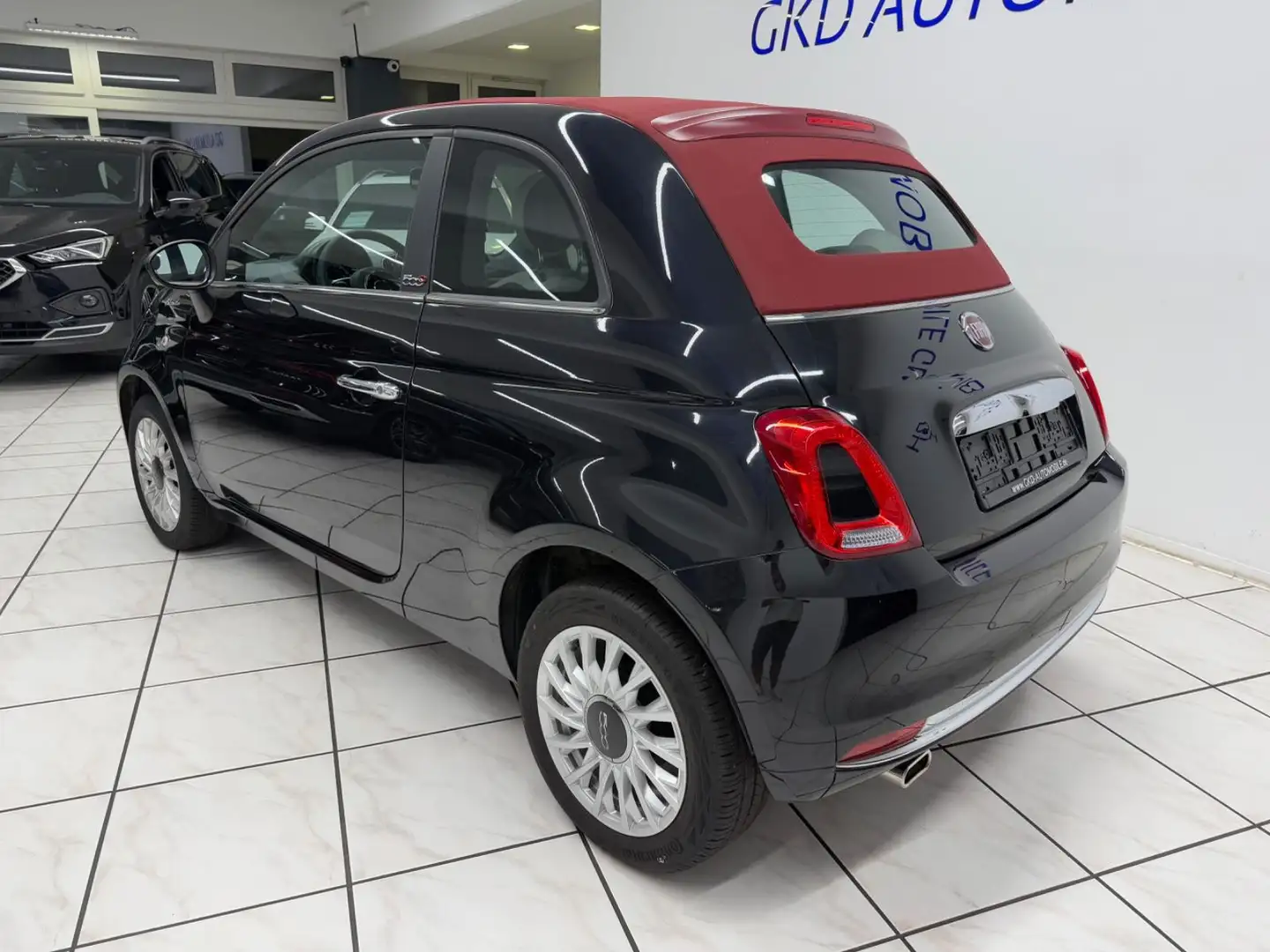 Fiat 500C Dolcevita*Apple-Android*Navi-App*Klima*1.Hd Schwarz - 2