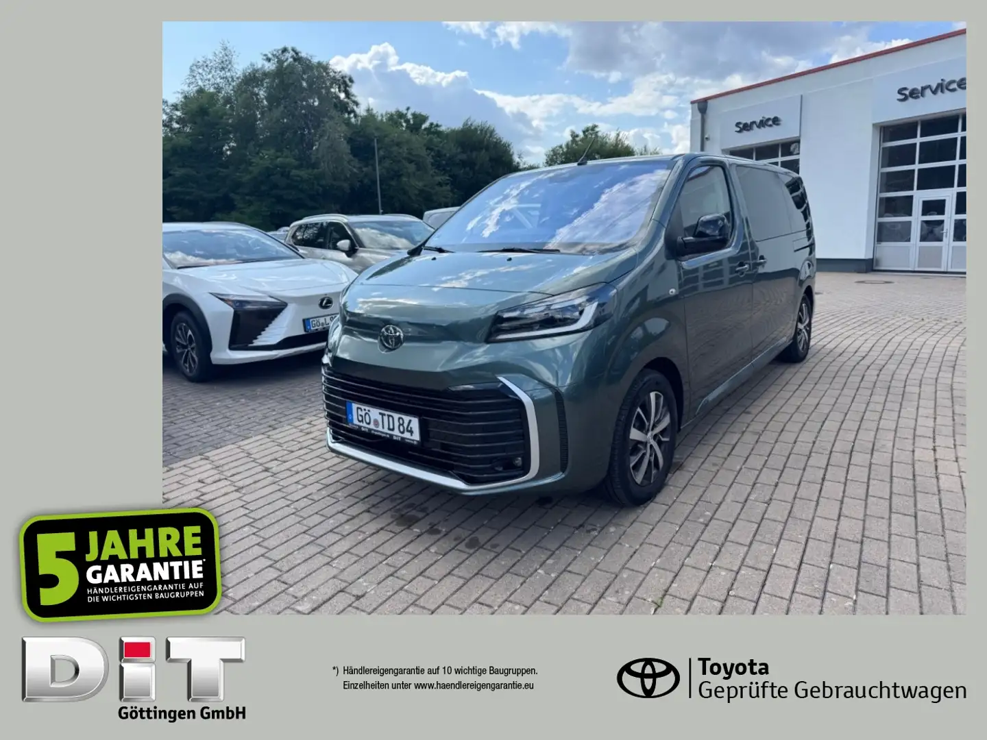 Toyota Proace Verso 2.0 D-4D L1 S/S Team Deutschland zelena - 1