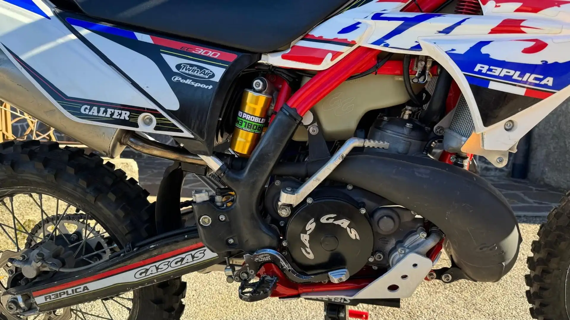 Gas Gas EC 300 six days Červená - 2