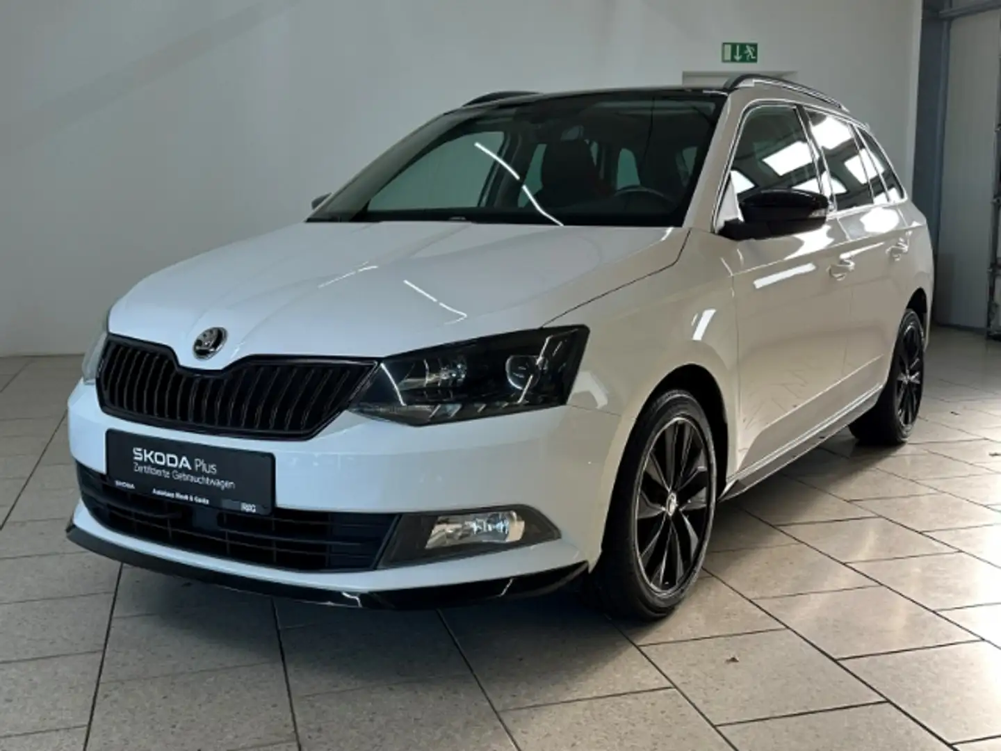 Skoda Fabia Combi Monte Carlo 1.0 TSI SHZ Freisprech PDC Klima Blanc - 2